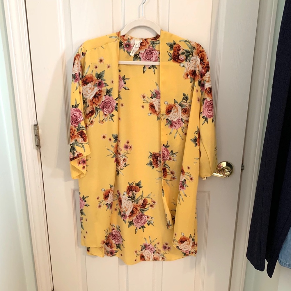 Floral kimono